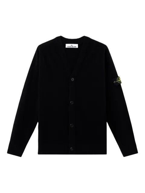 patch-pocket cardigan