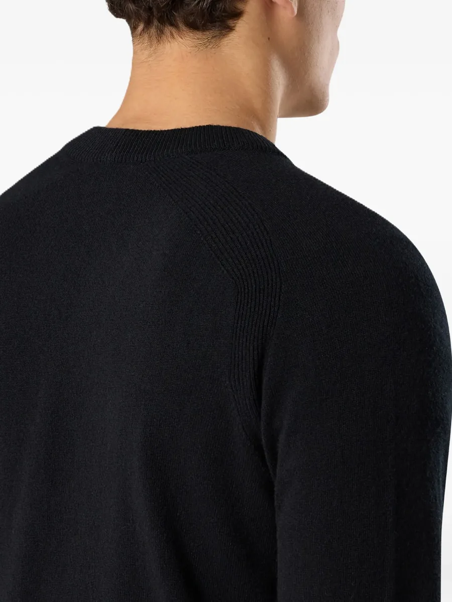 patch-pocket cardigan 6