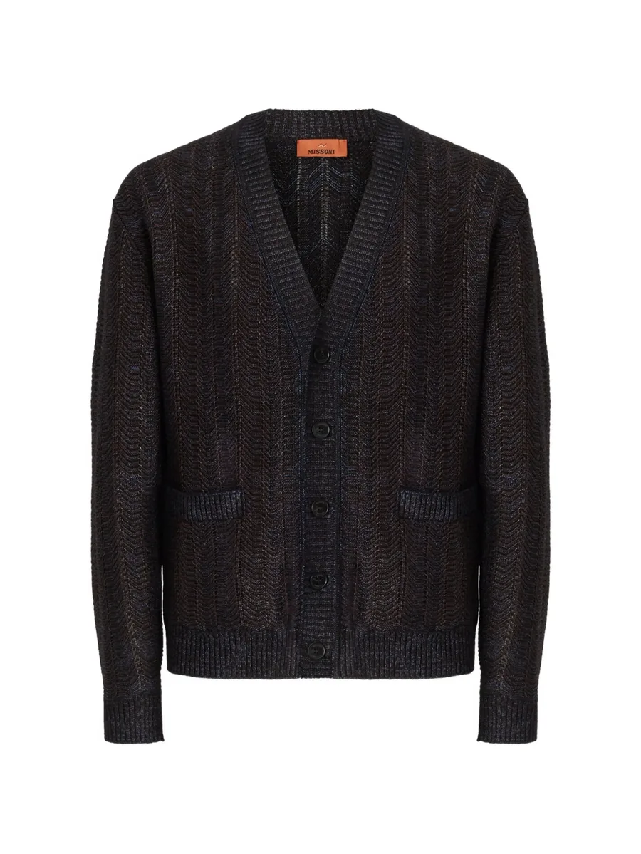 V-neck cardigan 1