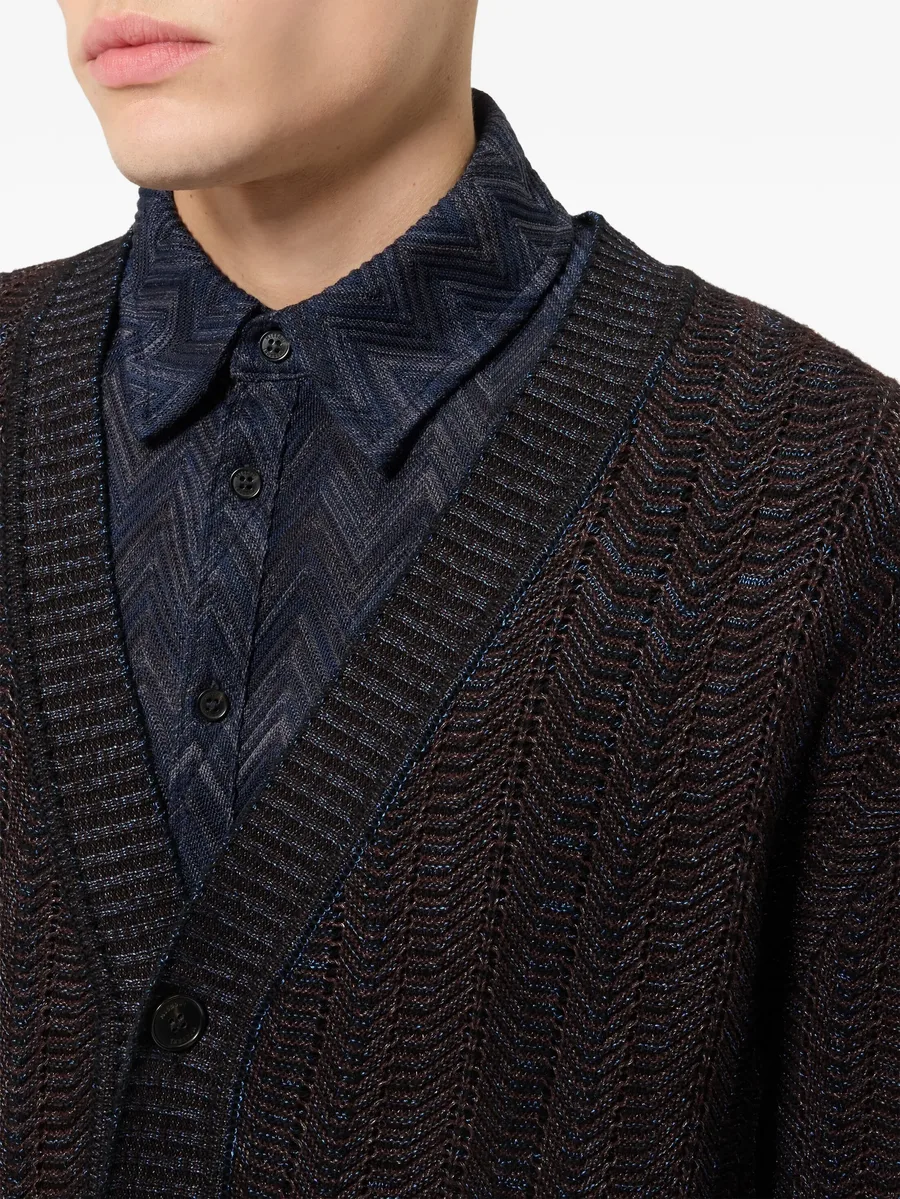 V-neck cardigan 7