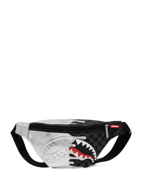 поясная сумка Shark Mouth в клетку