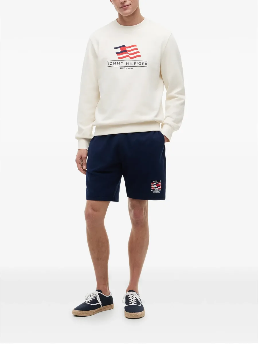 logo-embroidered sweatshirt 4