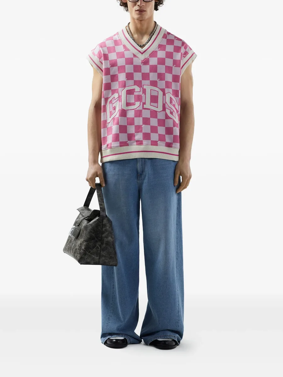 checked vest 3