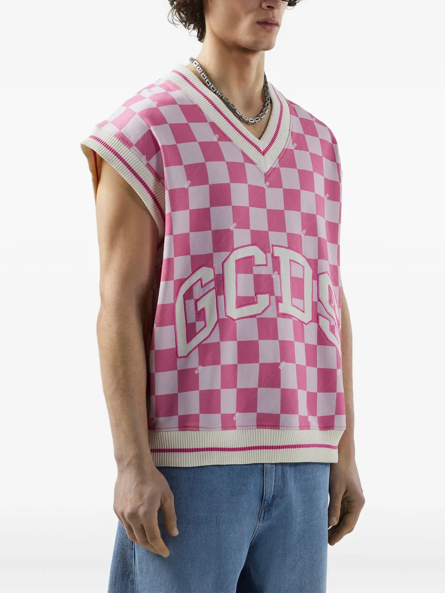 checked vest 8