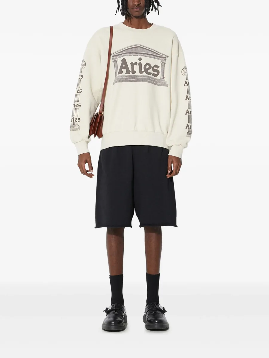 temple-print sweatshirt 2