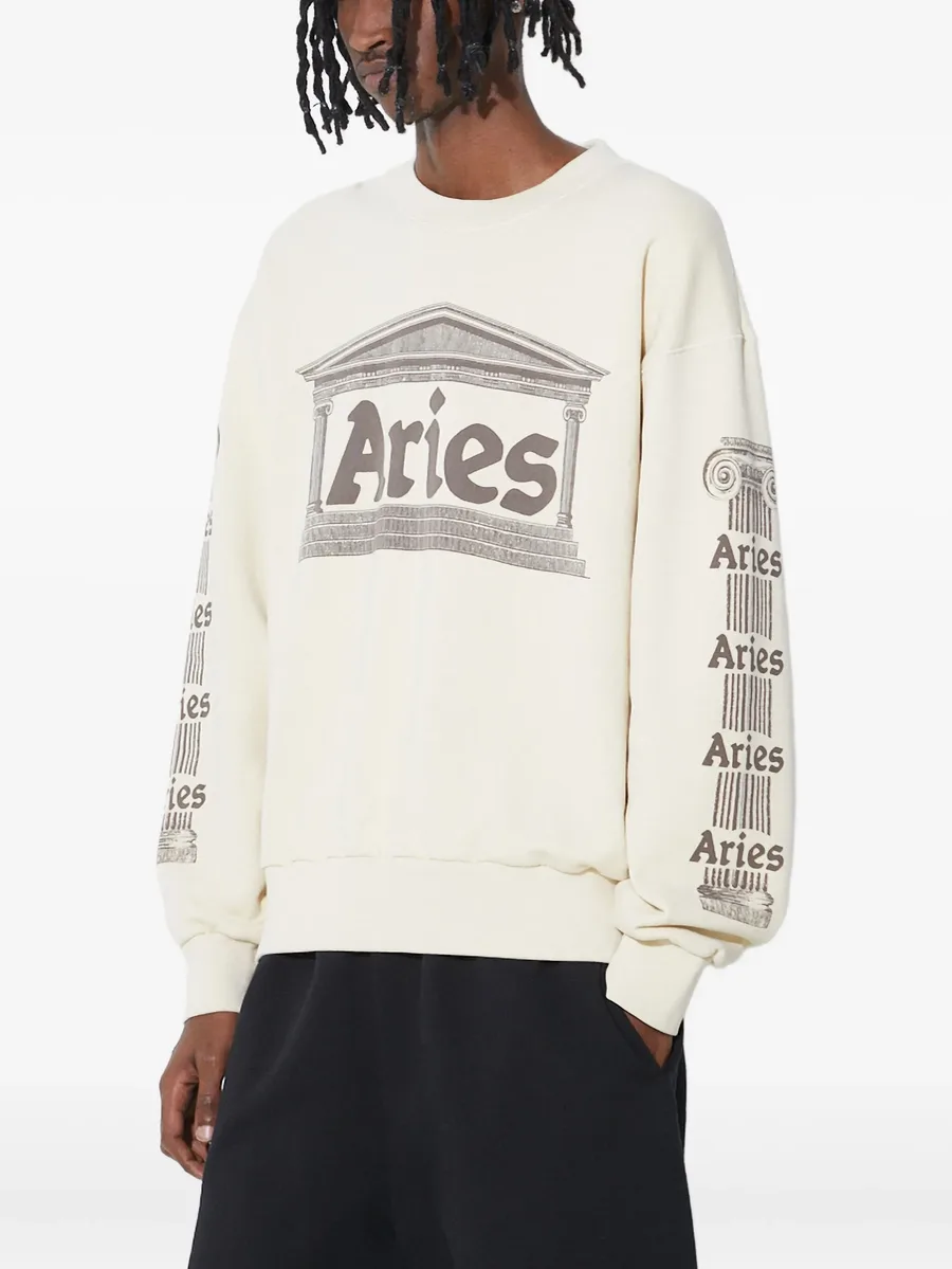 temple-print sweatshirt 4