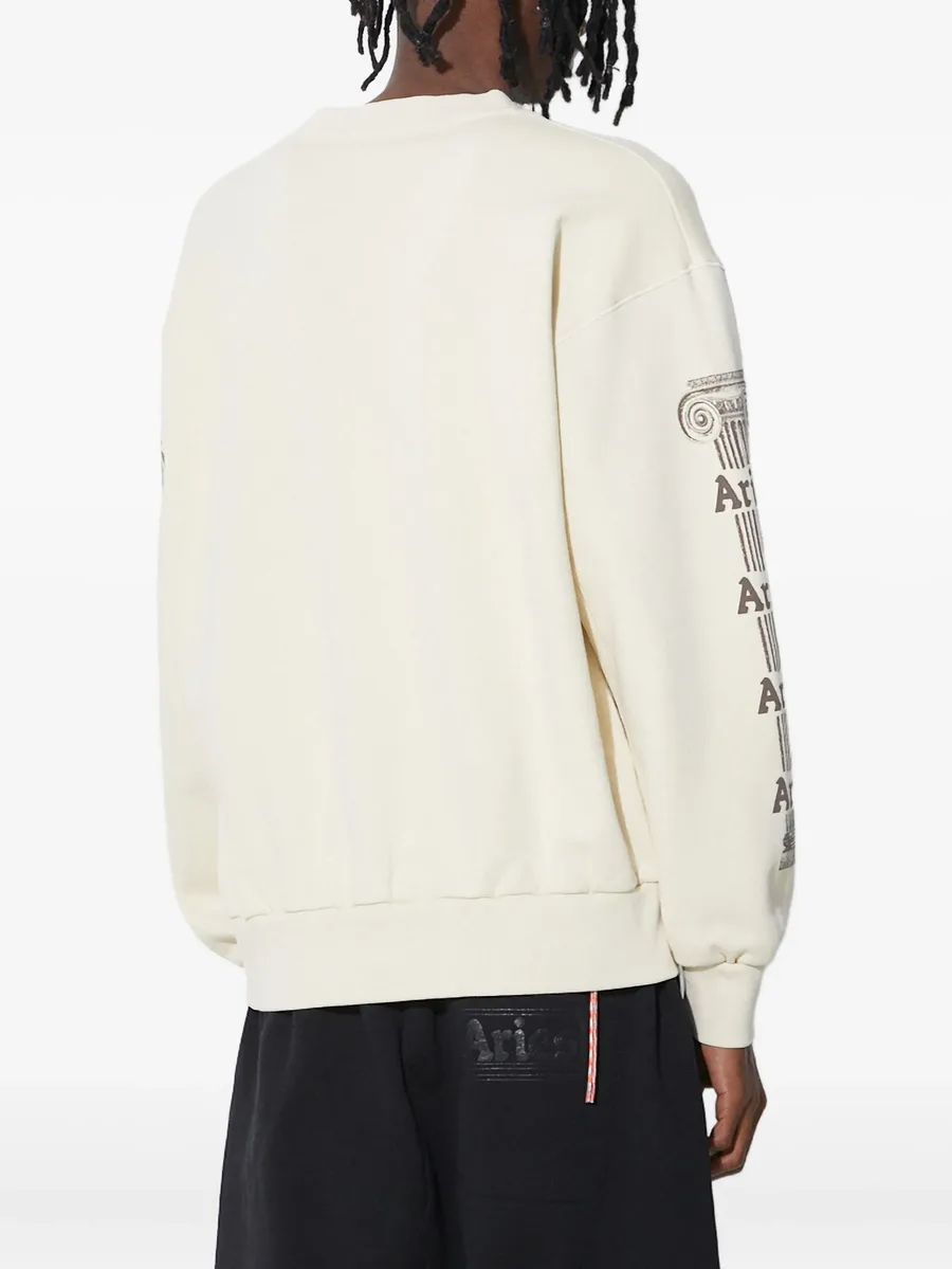 temple-print sweatshirt 5