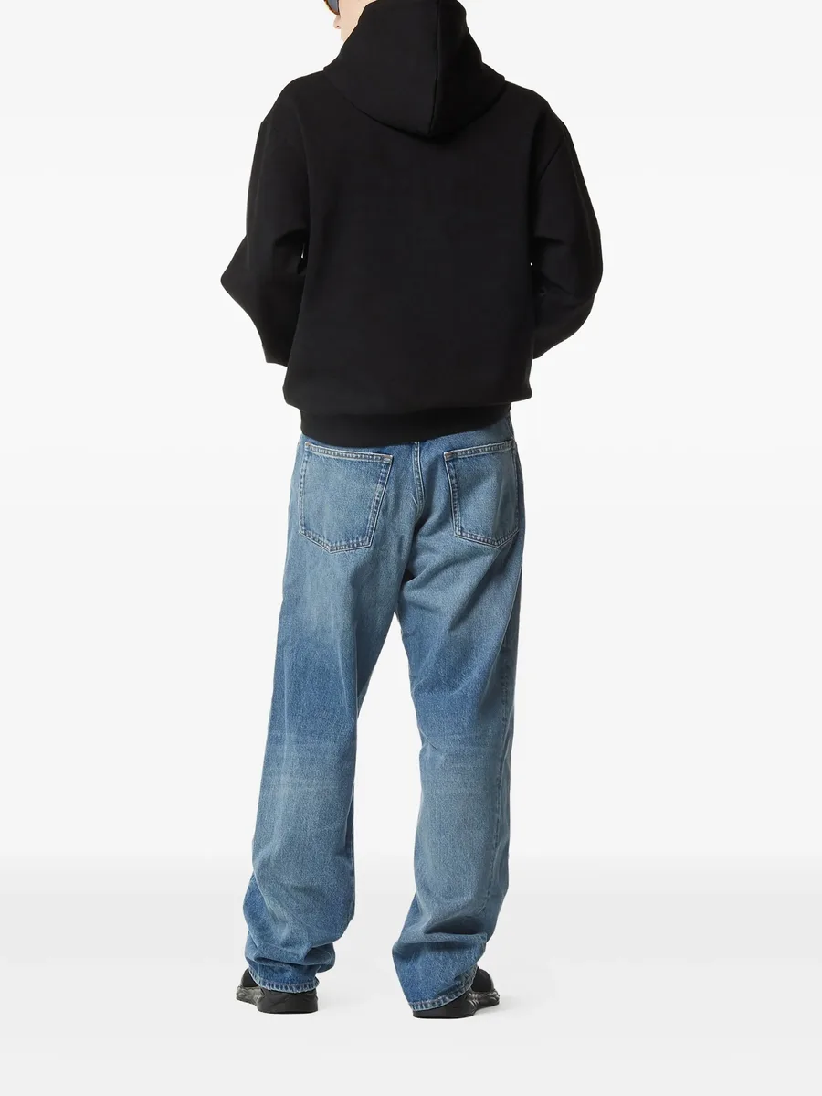 Essential Ponte logo-patch hoodie 8