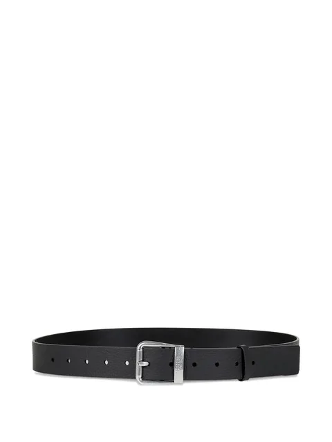perforated buckle belt