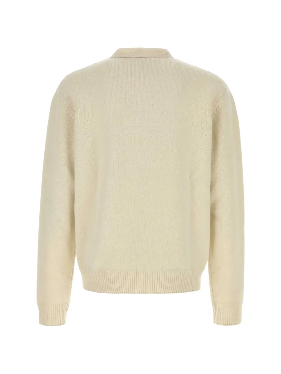 Kevin logo-embroidered cardigan 4