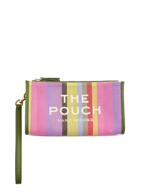 сетчатая косметичка The Pouch в полоску