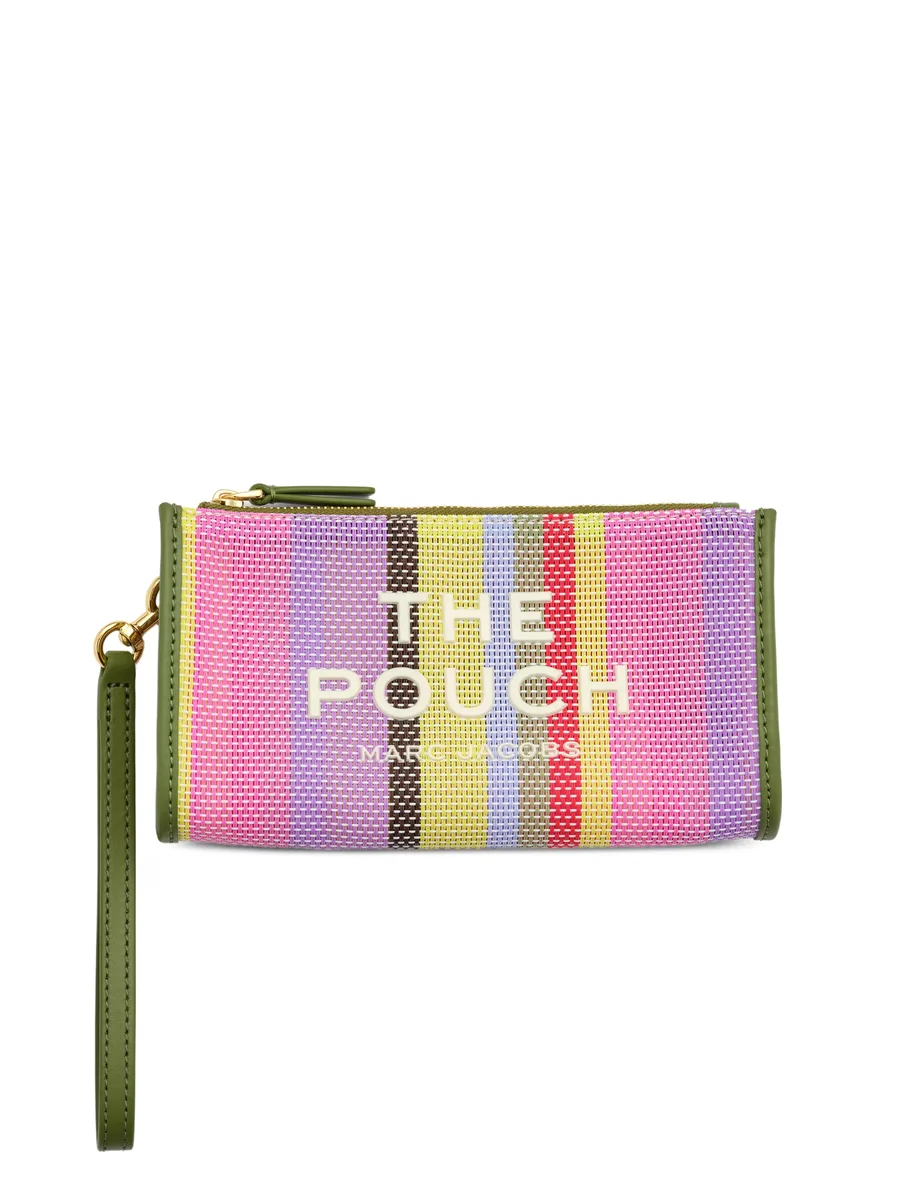 сетчатая косметичка The Pouch в полоску 2
