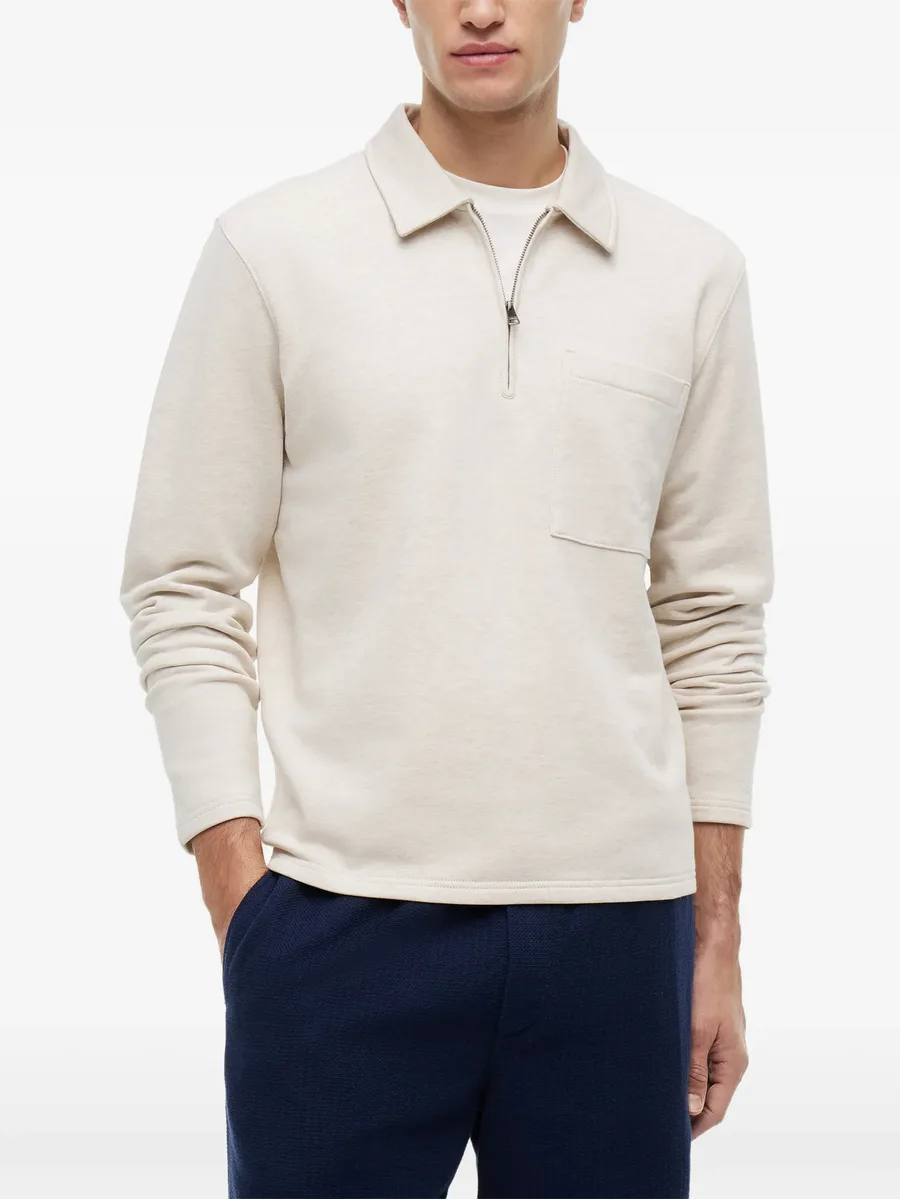 quarter-zip pocket sweater 5