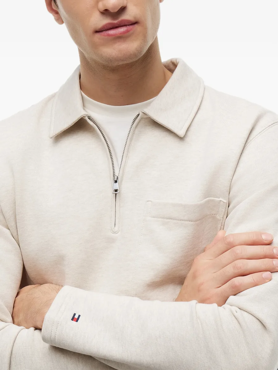 quarter-zip pocket sweater 9
