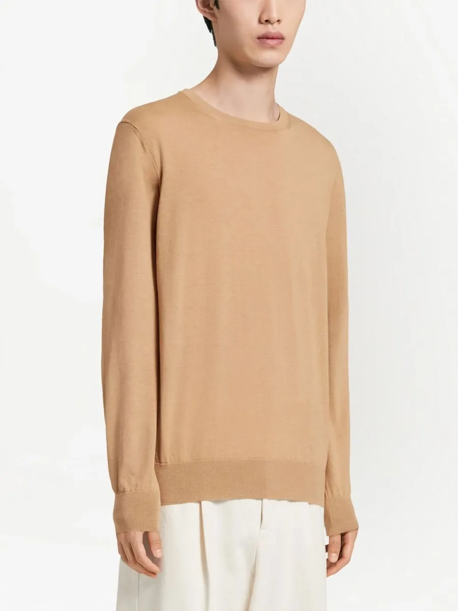 Pure Vicuna Crewneck sweatshirt 4