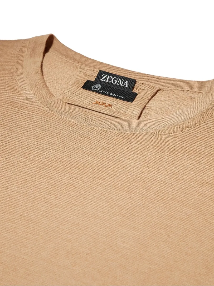 Pure Vicuna Crewneck sweatshirt 7