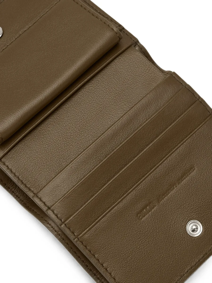 cowhide-leather bifold wallet with Ami de Coeur 6