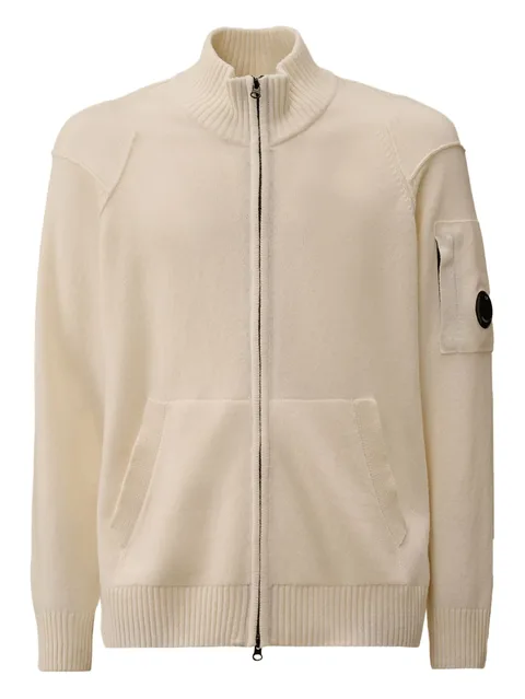 fastening-zip cardigan