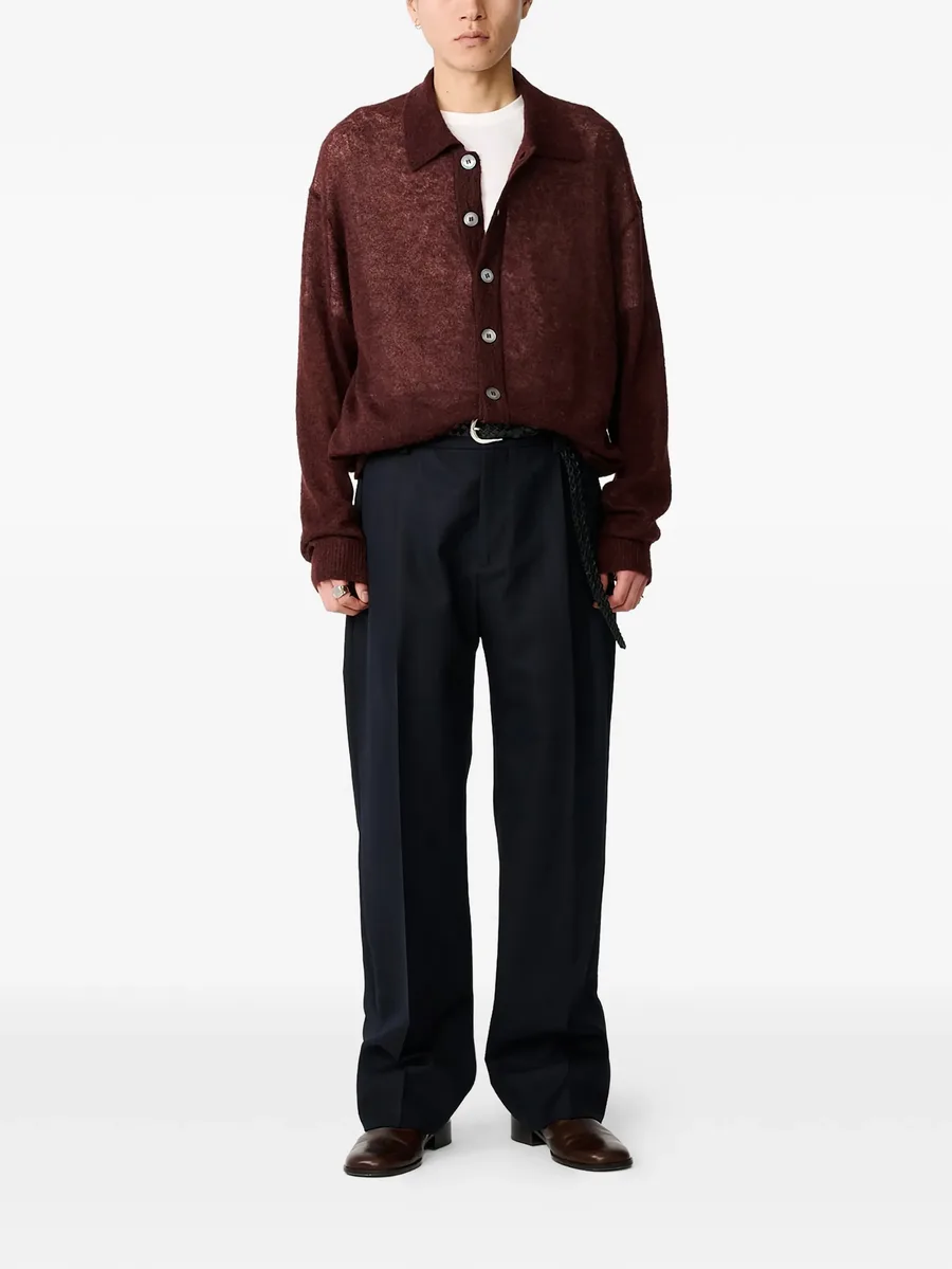 Hamto polo collar cardigan 4