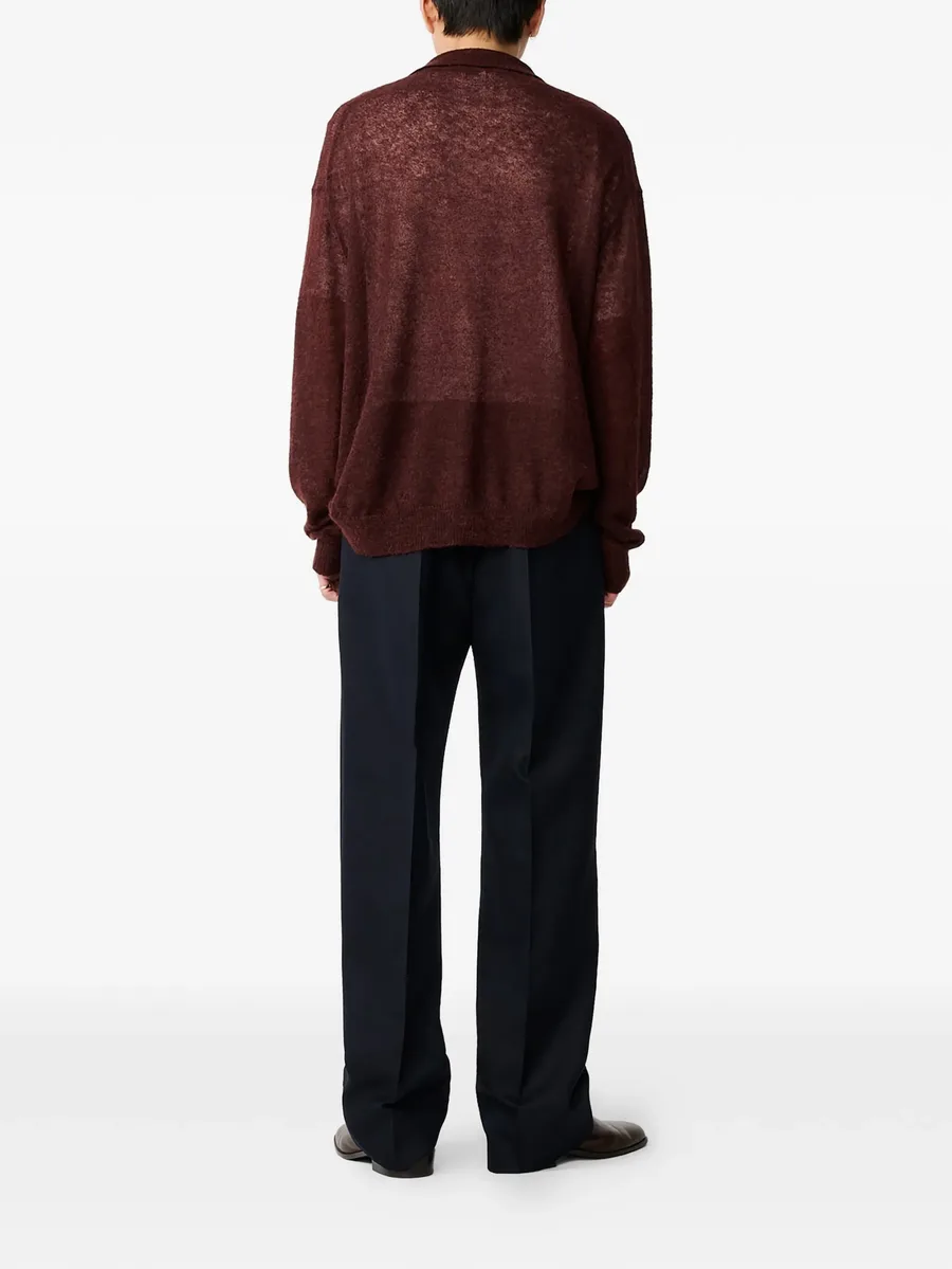 Hamto polo collar cardigan 8