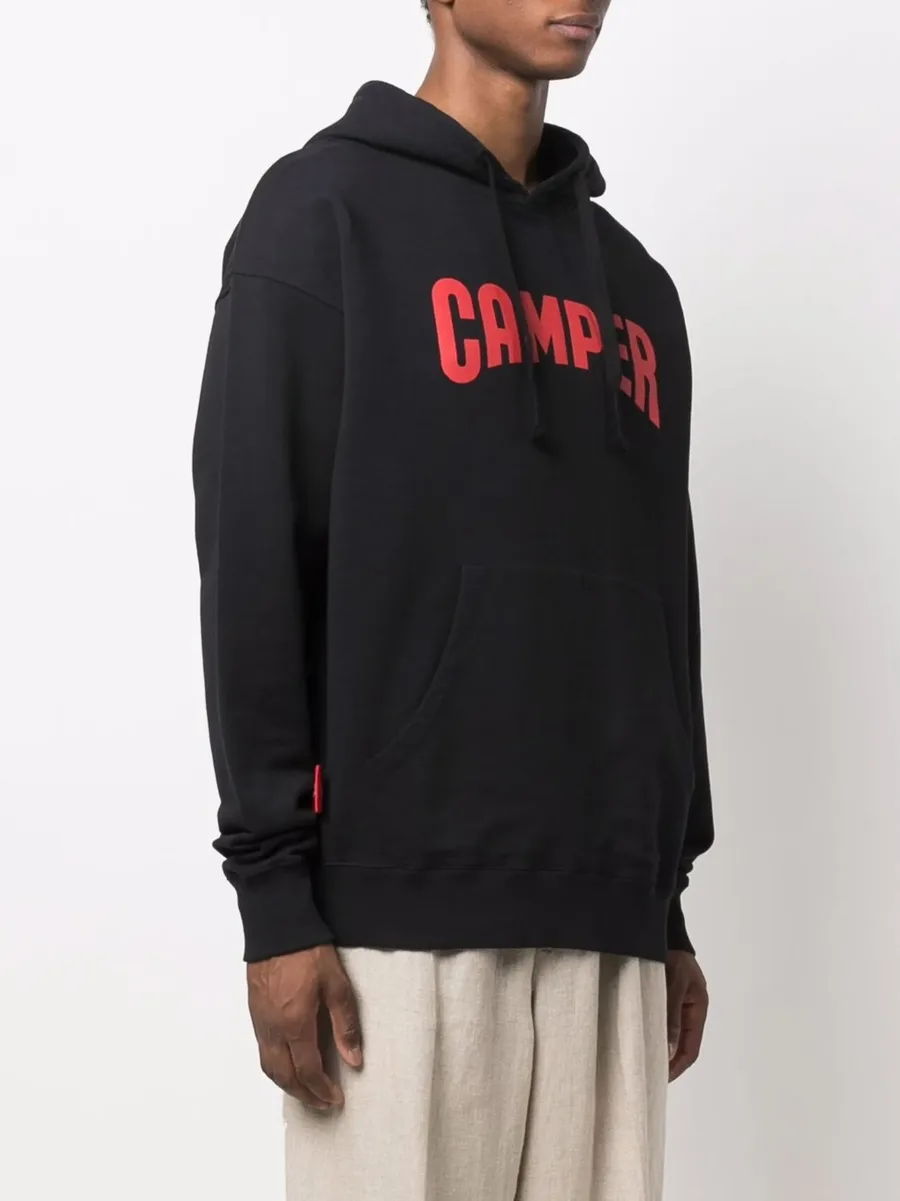 logo-print pullover hoodie 7