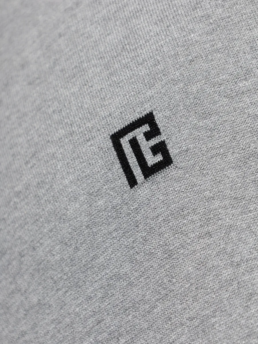logo-embroidered roll-neck sweater 9