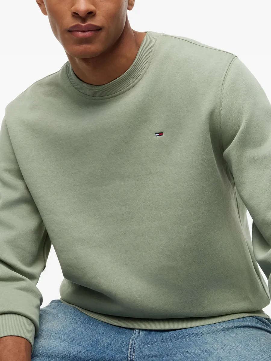 logo-patch sweatshirt 9