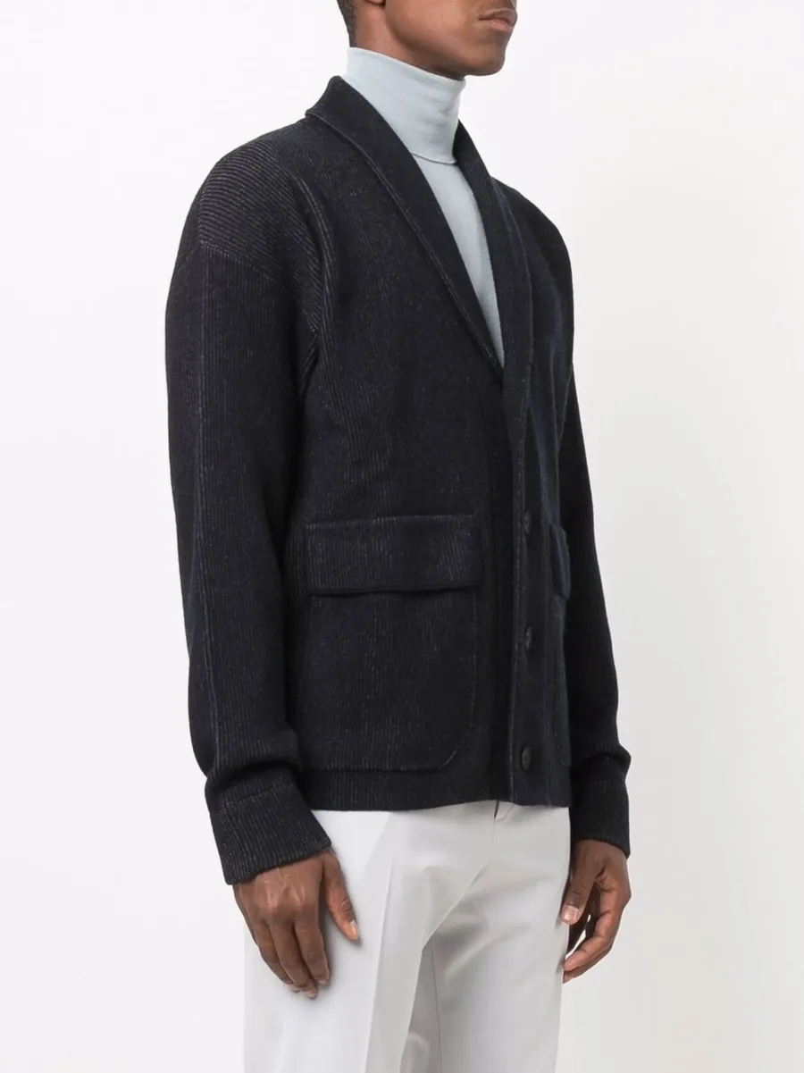 ribbed-knit cardigan 3