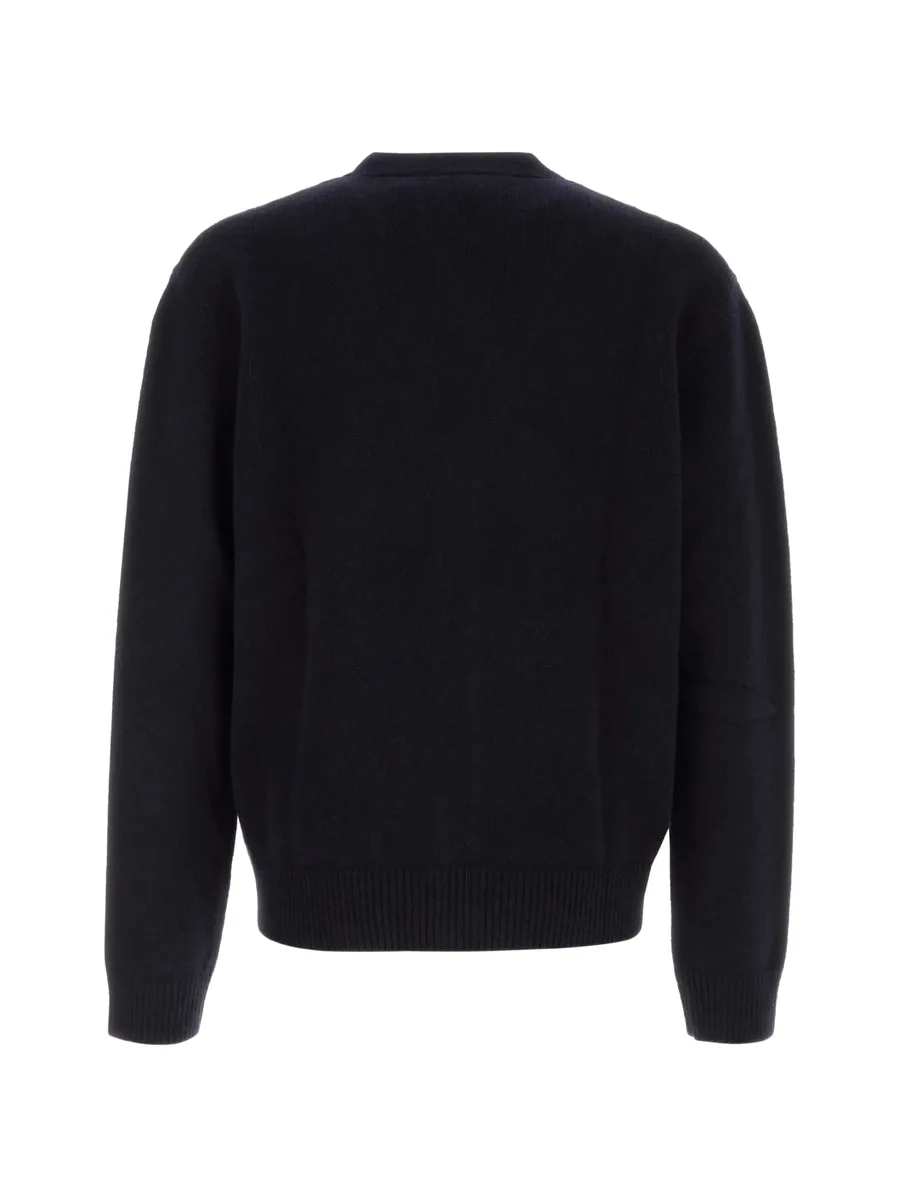 Kevin logo-embroidered cardigan 4