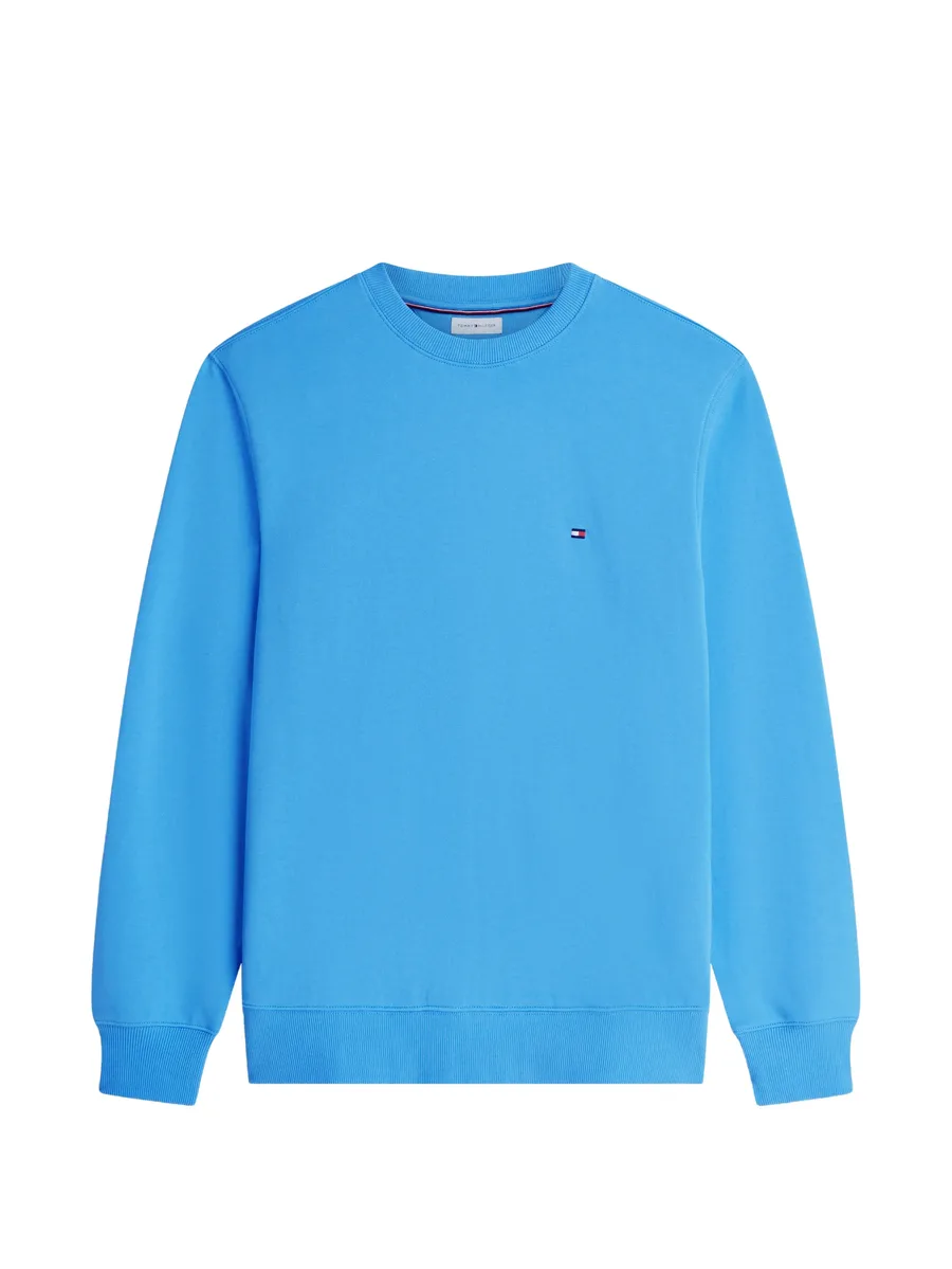 logo-embroidered crew-neck sweater 1