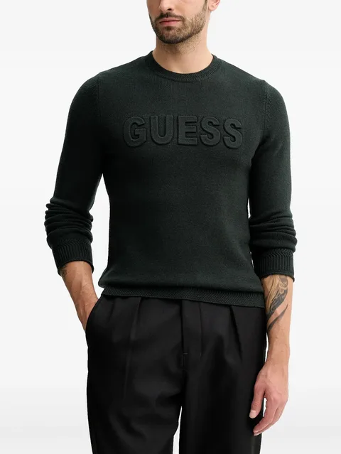 logo crew-neck sweater