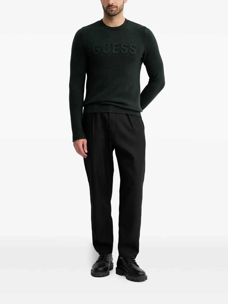 logo crew-neck sweater 3