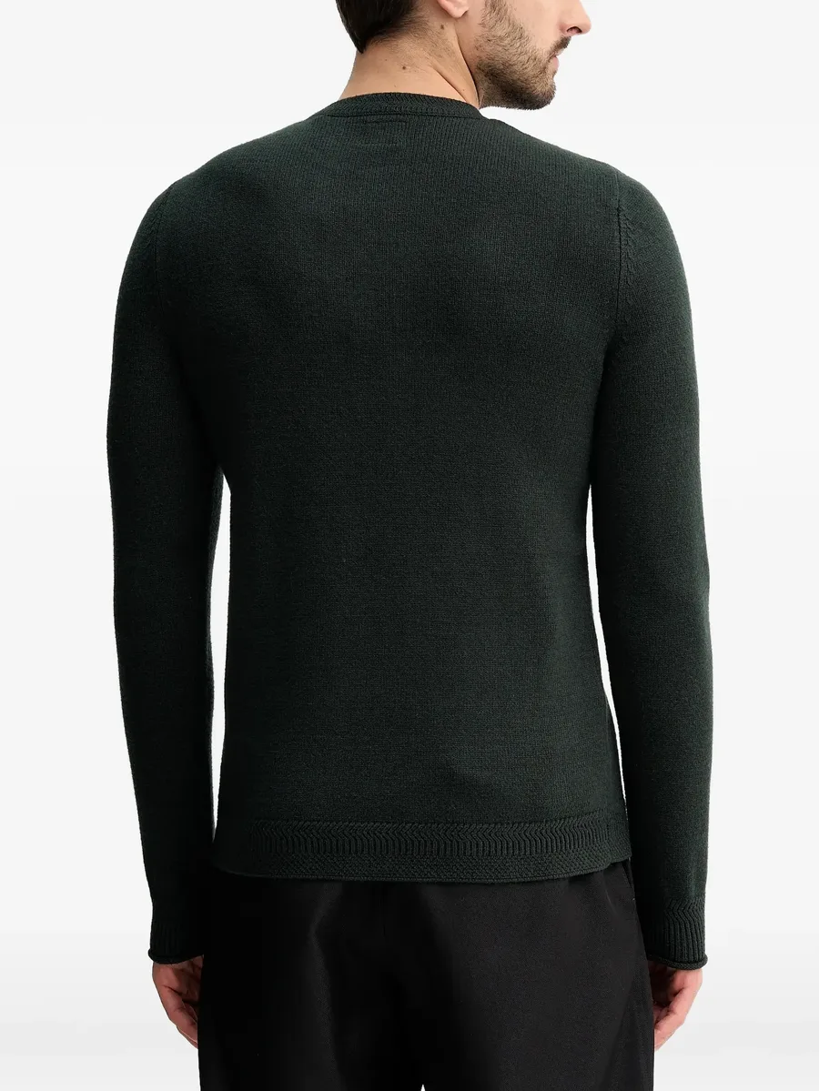 logo crew-neck sweater 6