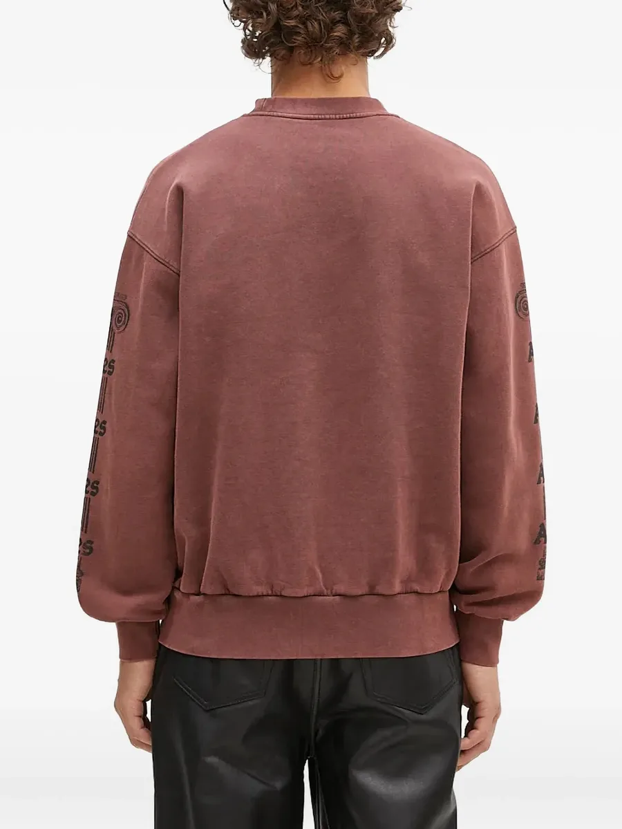 temple-print sweatshirt 6