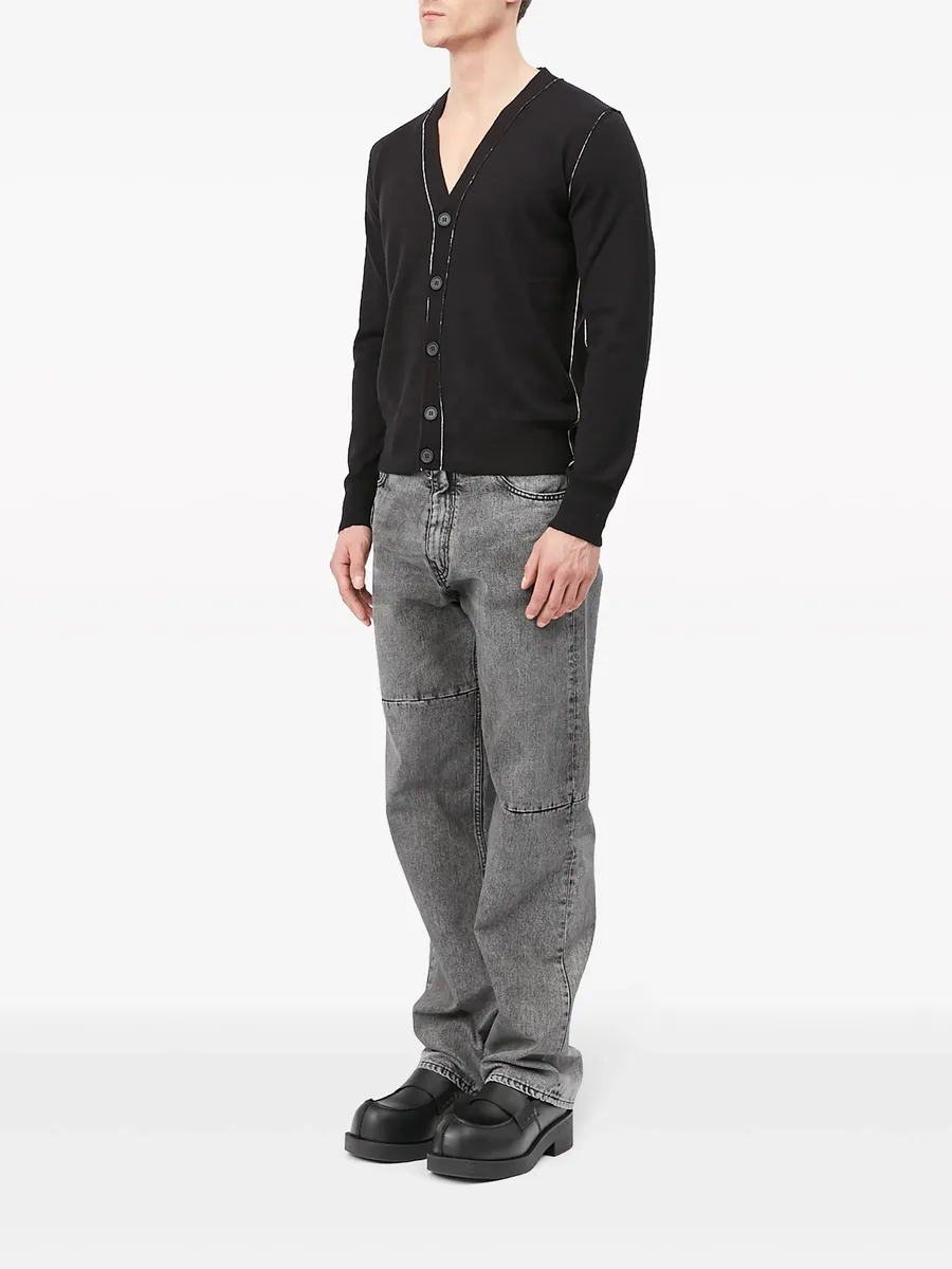 single-stitch fine-knit cardigan 12