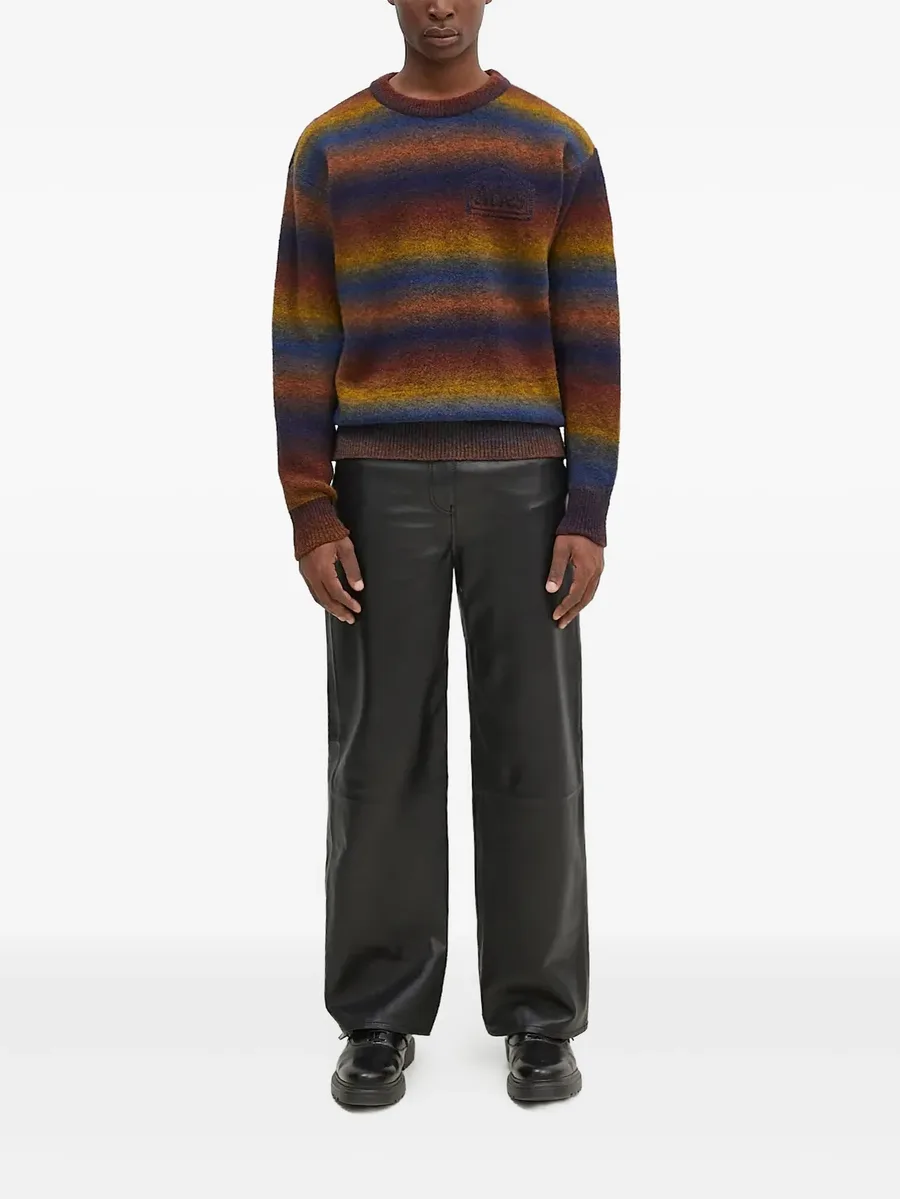 Boucle Space Dye knit sweater 4