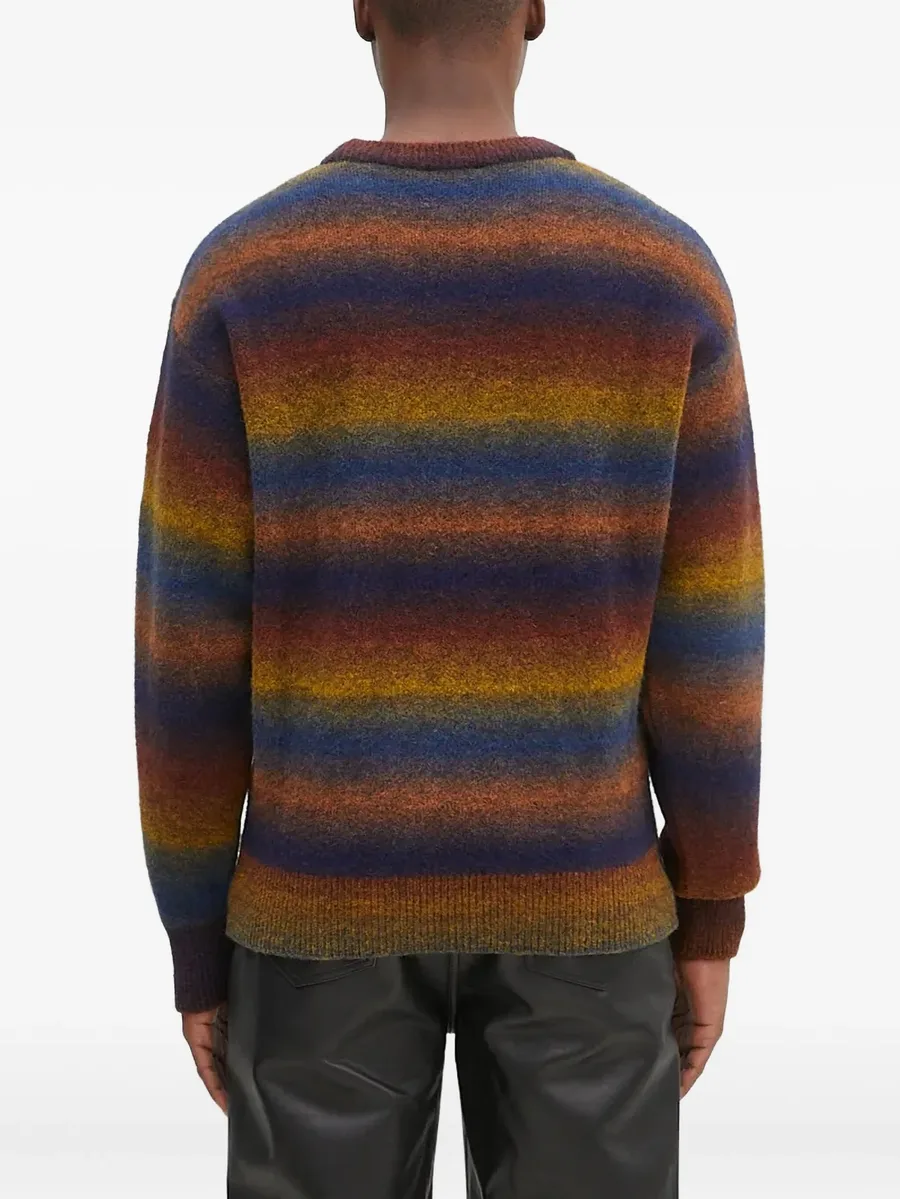 Boucle Space Dye knit sweater 8