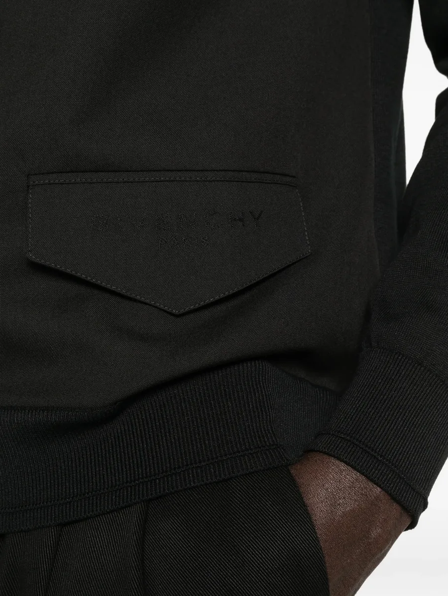flap-pocket cardigan 9