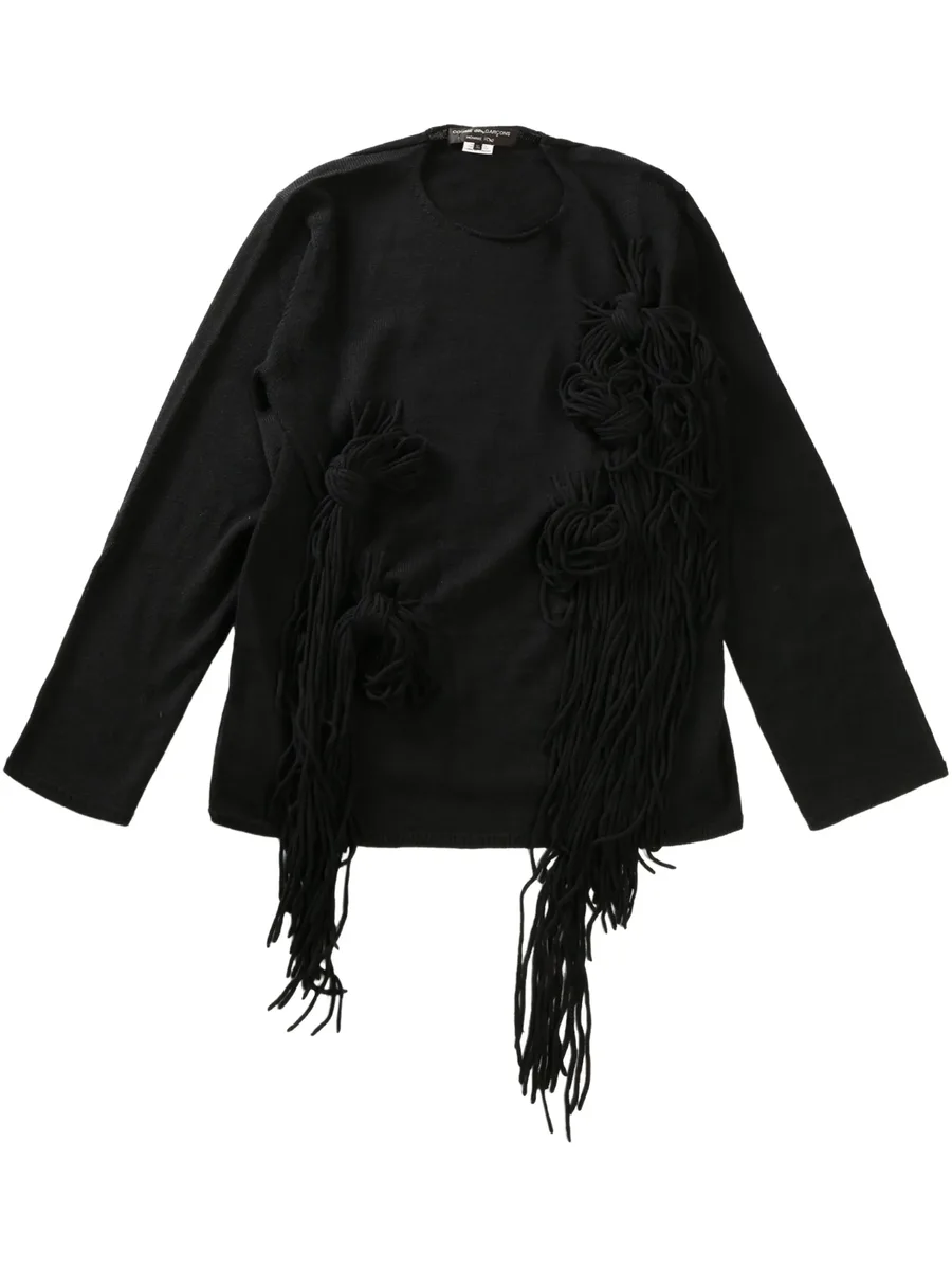 fringe-detailing jumper 1