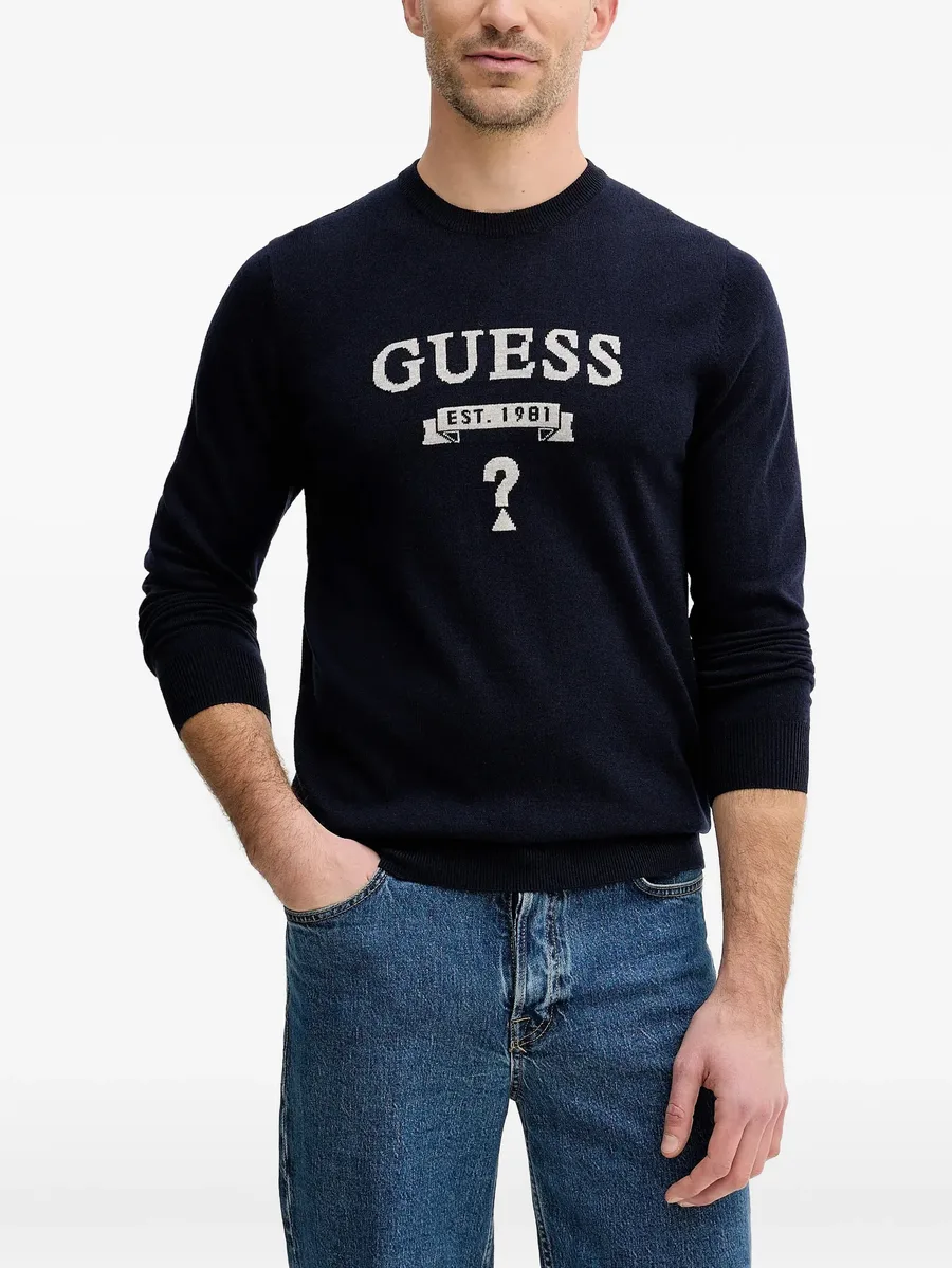 logo crew-neck knitwear 2