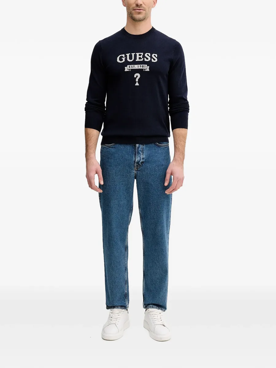 logo crew-neck knitwear 4