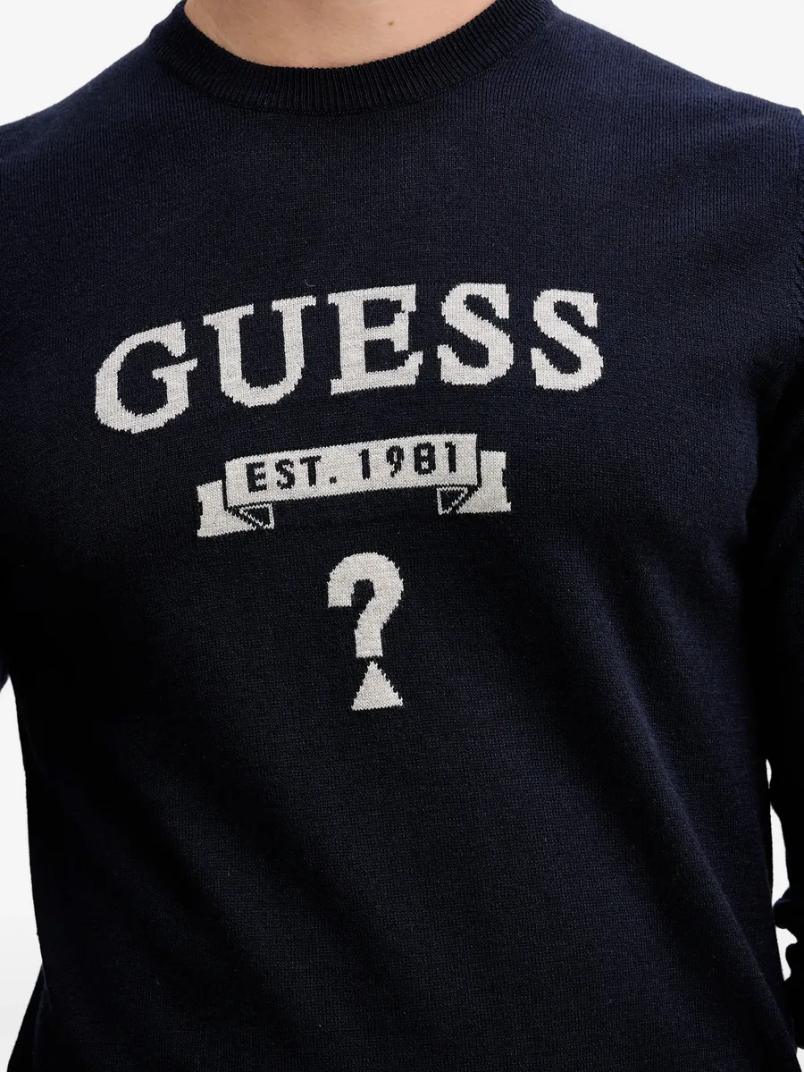 logo crew-neck knitwear 10