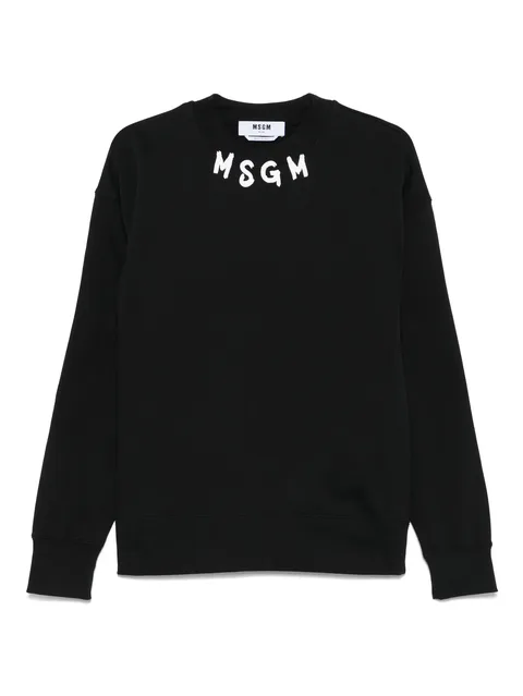 logo-print sweatshirt