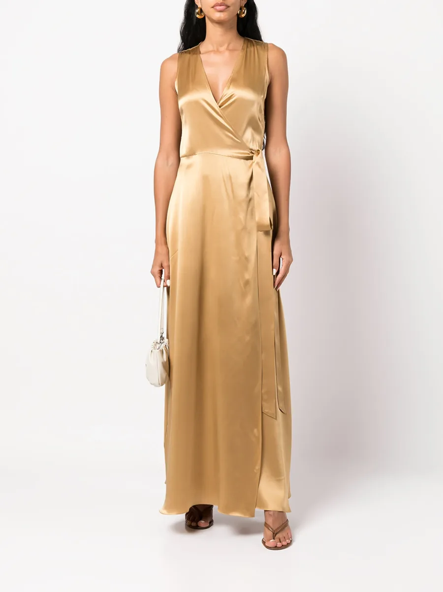 silk maxi wrap dress 4