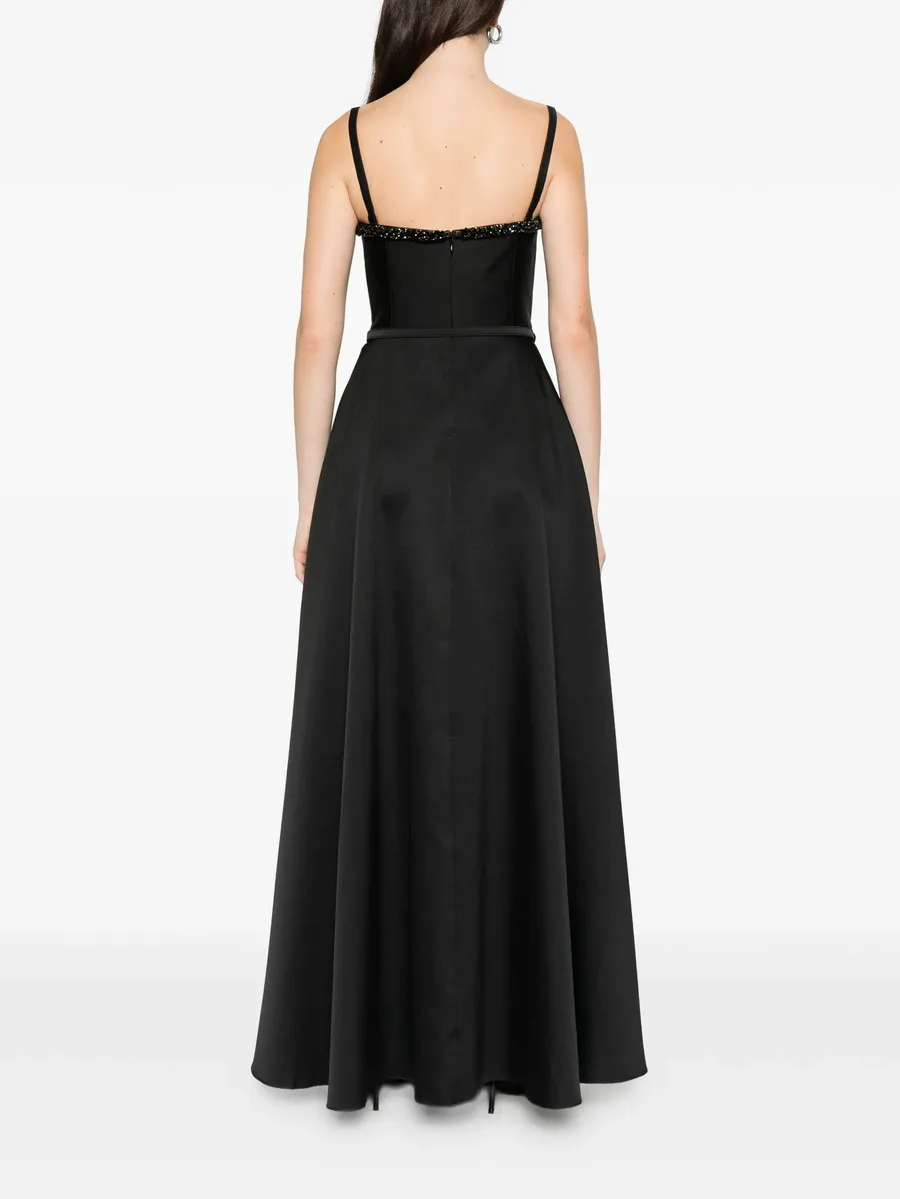 crystal-embellishment maxi dress 8