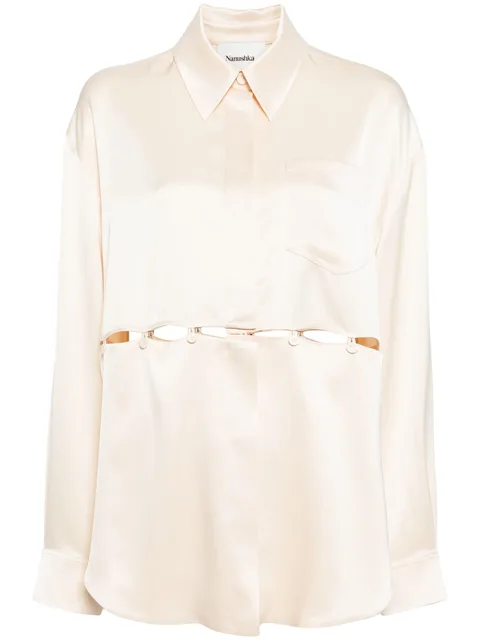 Maxon satin blouse