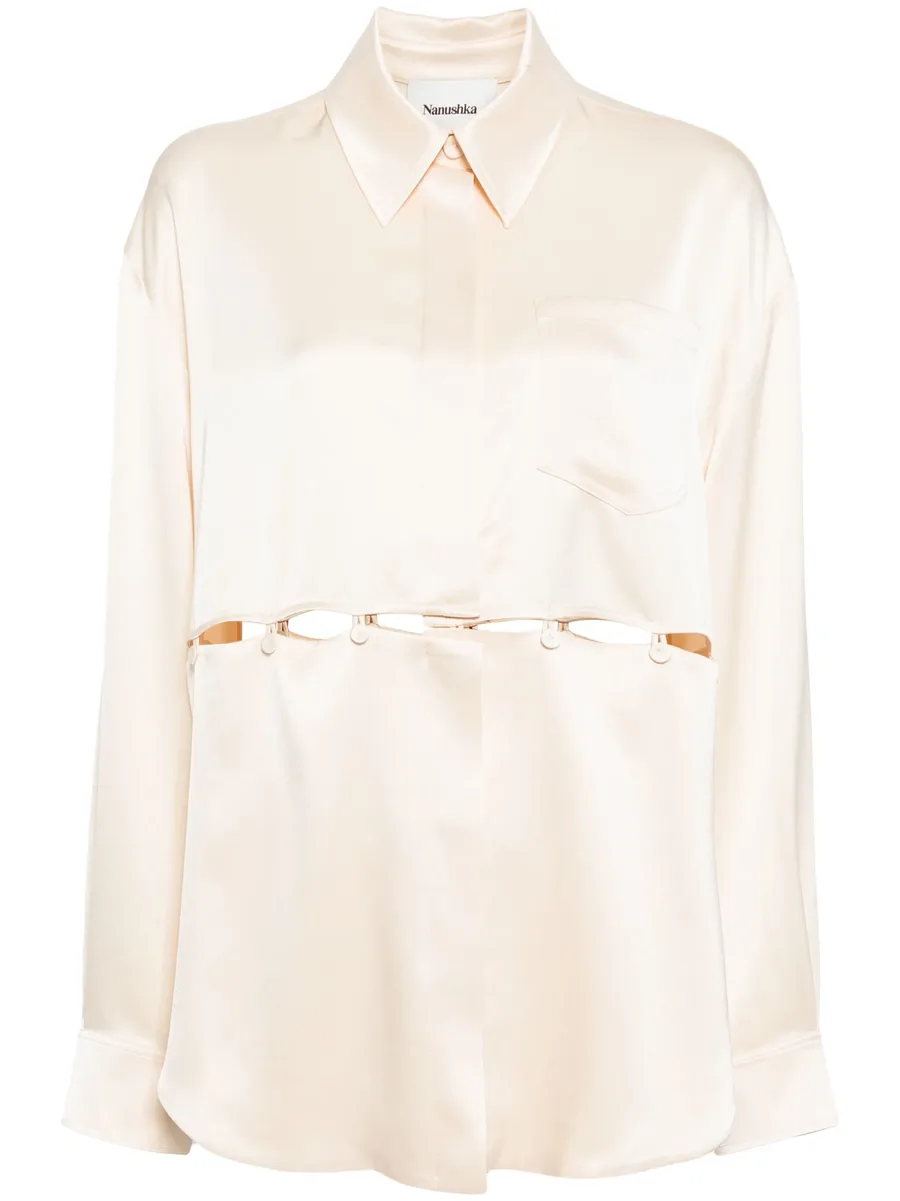 Maxon satin blouse 2