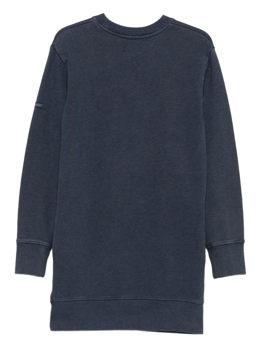 logo-print sweatshirt dress 4