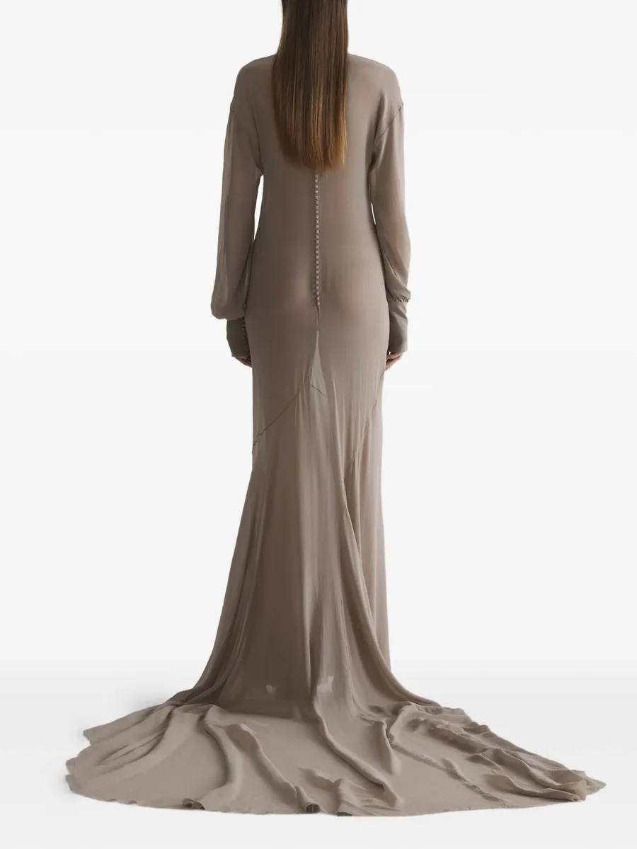 turtleneck gown dress 6