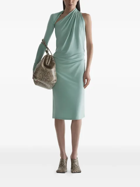 draped loop dress